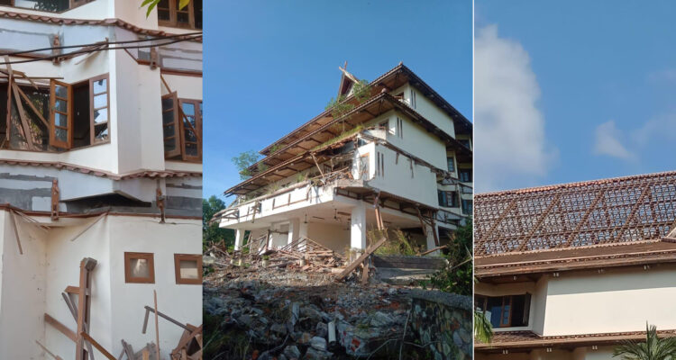 Perobohan Hotel Purajaya di bawah tekanan Kepala BP Batam, 21/6/2023.