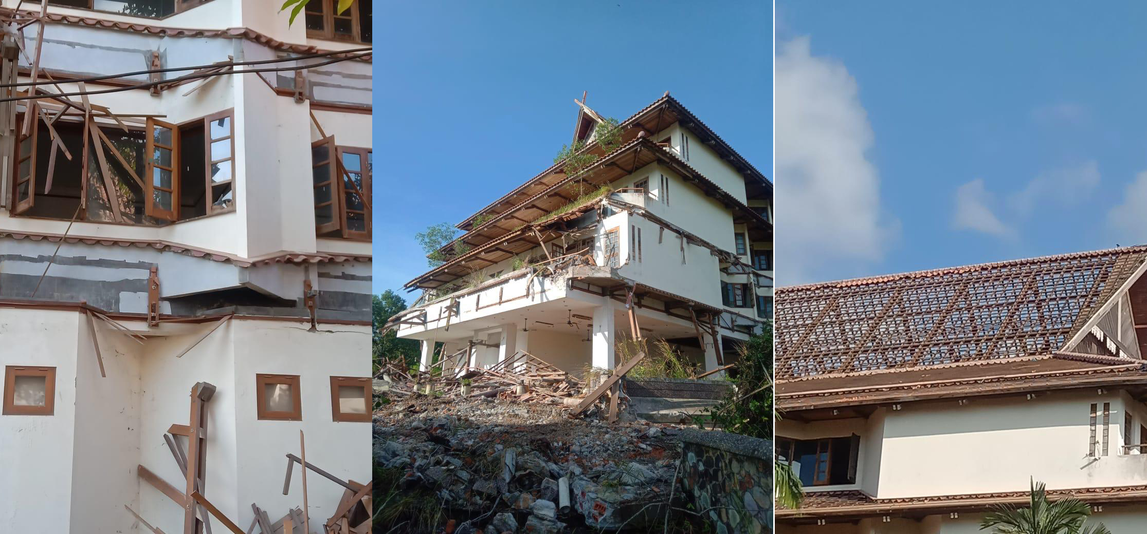 Perobohan Hotel Purajaya di bawah tekanan Kepala BP Batam, 21/6/2023.