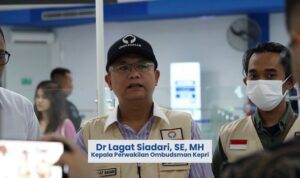 Ketua Ombudsman RI Perwakilan Kepri, Dr Lagat Parroha Patar Siadari.