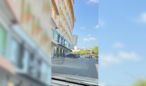 Hotel Sahid Vanilla Nagoya Batam di Jl Pembangunan Blok VI, Batu Selicin, Lubuk Baja, Batam diduga berdiri megah dan kokoh di atas ruang milik jalan (rumija) dan ruang pengawasan jalan (ruwasja).