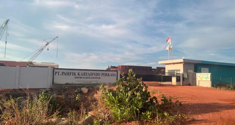 Lokasi PT Pasifik Karyasindo Perkasa Kabil, Nongsa, Batam.