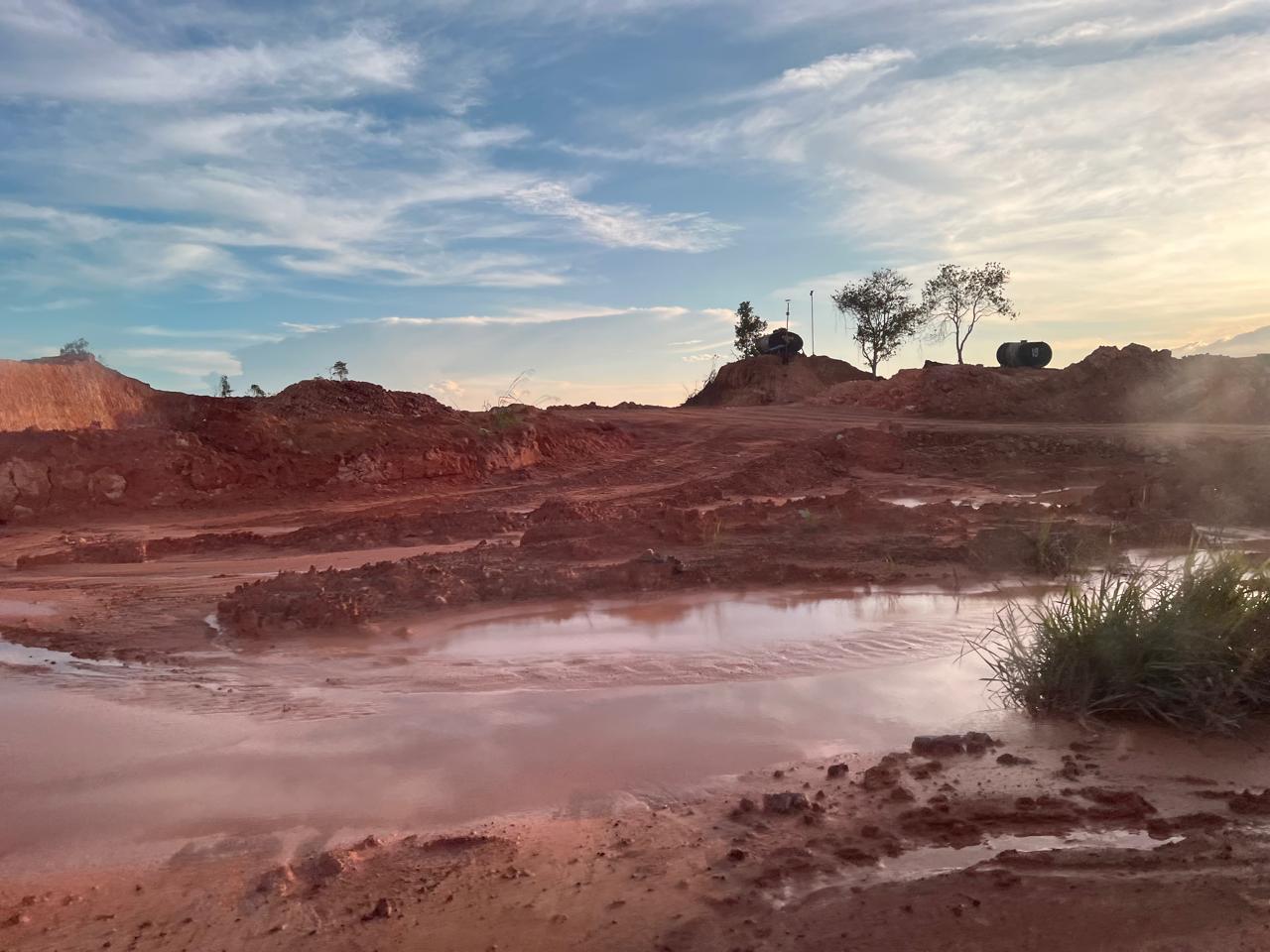 Kegiatan reklamasi di Kabil, diduga dilaksanakan oleh PT Pasifik Karyasindo Perkasa.