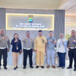 Ombudsman RI Perwakilan Kepri bersama Polresta Barelang usai mengadakan rapat di Ruang Rapat Polresta Barelang, Jumat, 10/4/2026.