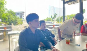 Perwakilan TIm PSDC dan Tim PSRP, saat gelar konferensi pers di Hotal OS Style, Batam Center, Jumat, 24/4/2026.