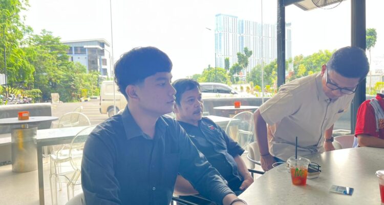 Perwakilan TIm PSDC dan Tim PSRP, saat gelar konferensi pers di Hotal OS Style, Batam Center, Jumat, 24/4/2026.