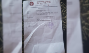 Surat Permohonan kepada Hakim Pengadilan Militer II-08 Jakarta, agar menerapkan vonis seumur hidup terhadap pelaku pembunuhan berencana.