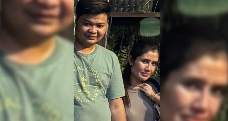 Terduga bandar sabu di Labura, Uki (suami/kiri), dan istrinya Kiki.