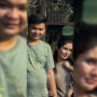 Terduga bandar sabu di Labura, Uki (suami/kiri), dan istrinya Kiki.