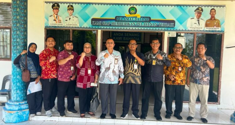 Kunjungan ini Ombudsman RI Provinsi Kepri dalam pemantauan pelayanan publik ke 10 kecamatan di wilayah Kota Batam.
