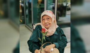 Raja Zubaidah binti Raja Hasan Anip semasa hidup.