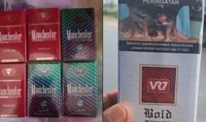 Rokok ilegal tanpa pita cukai beredar bebas di Batam, Kepri, dan bahkan ke berbagai daerah di Indonesia.