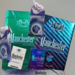 Rokok Manchester, sebuah merek yang di belakangnya ada nama WL dan IWN.