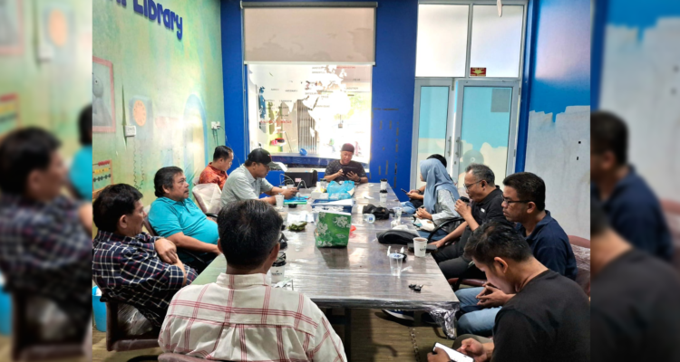 Doa bersama Keluarga Besar PWI Provinsi Kepulauan Riau, di Graha PWI Kepri, Komplek Ruko Purimas, Batam Center, Minggu, 13/9/2026.