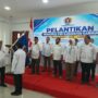Ketua PWI Kepri, Saibansah Dardani, melantik Pengurus PWI Kabupaten Karimun di bawah kepemimpinan Riadi, Selasa, 29 September 2026.