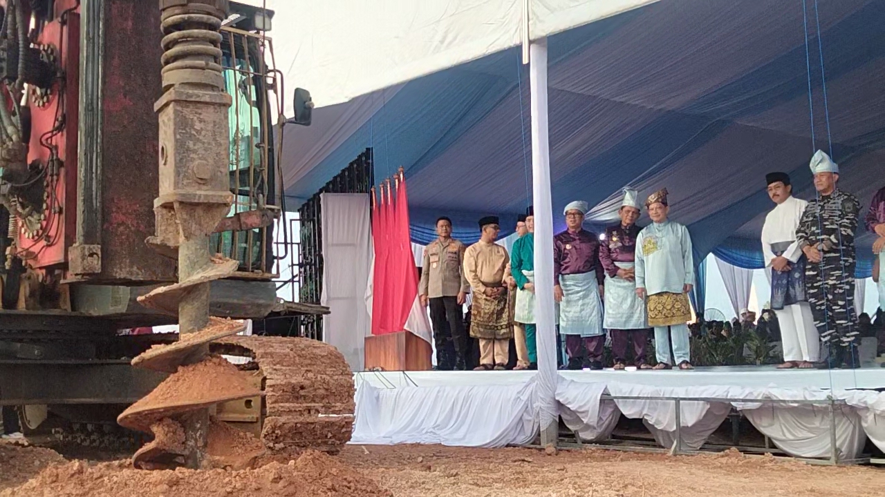 Ground breaking  Museum dan Monumen Bahasa Nasional di Pulau Penyengat, Kamis (24/9/2026)