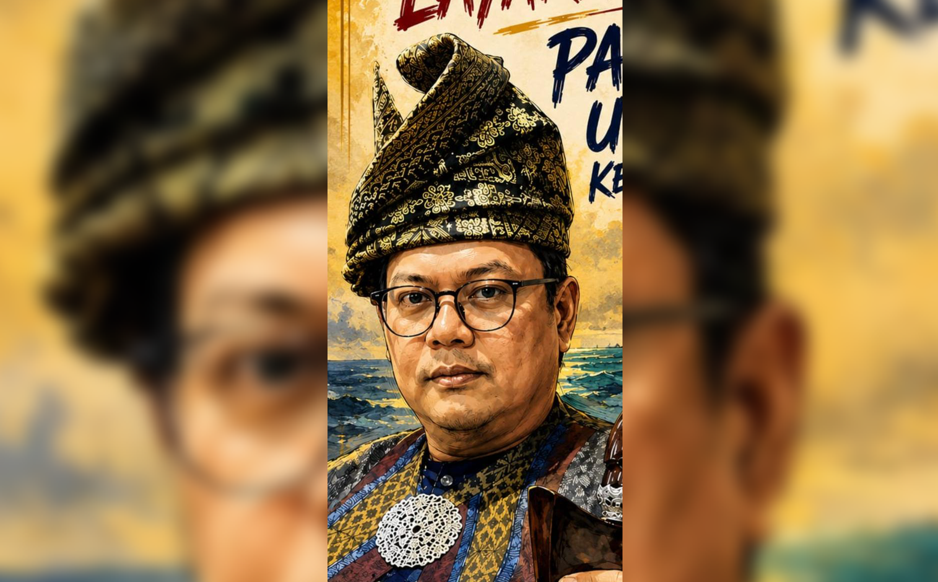 Ketua Saudagar Rumpun Melayu (SRM), Megat Rury Afriansyah.