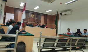 Sidang Perobohan Hotel Purajaya di Pengadilan Negeri Batam, Selasa, 6/9/2026.