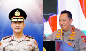 Suyudi Ario Seto Gantikan Listyo Sigit Sebagai Kapolri dan Jenderal Pol Listyo Sigit Prabowo.